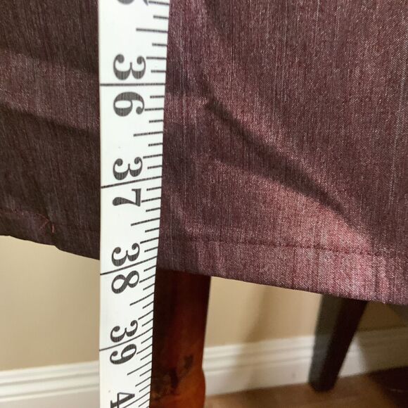 Max Studio by Leon Max Sleeveless Burgundy Sheath Dress V-Neck Size 4 - Picture 6 of 8